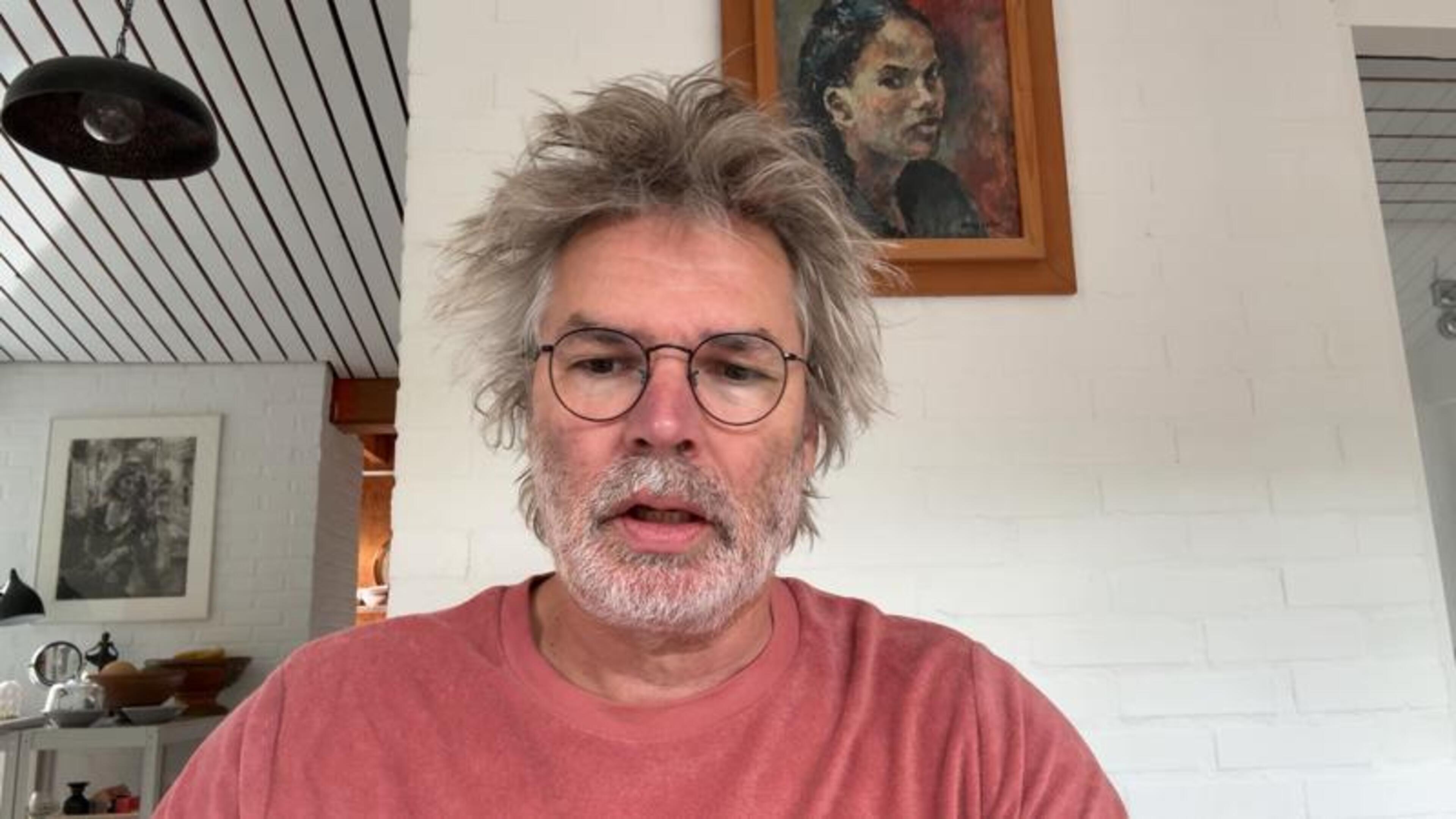 Herman Sandman leest een Ogenblik