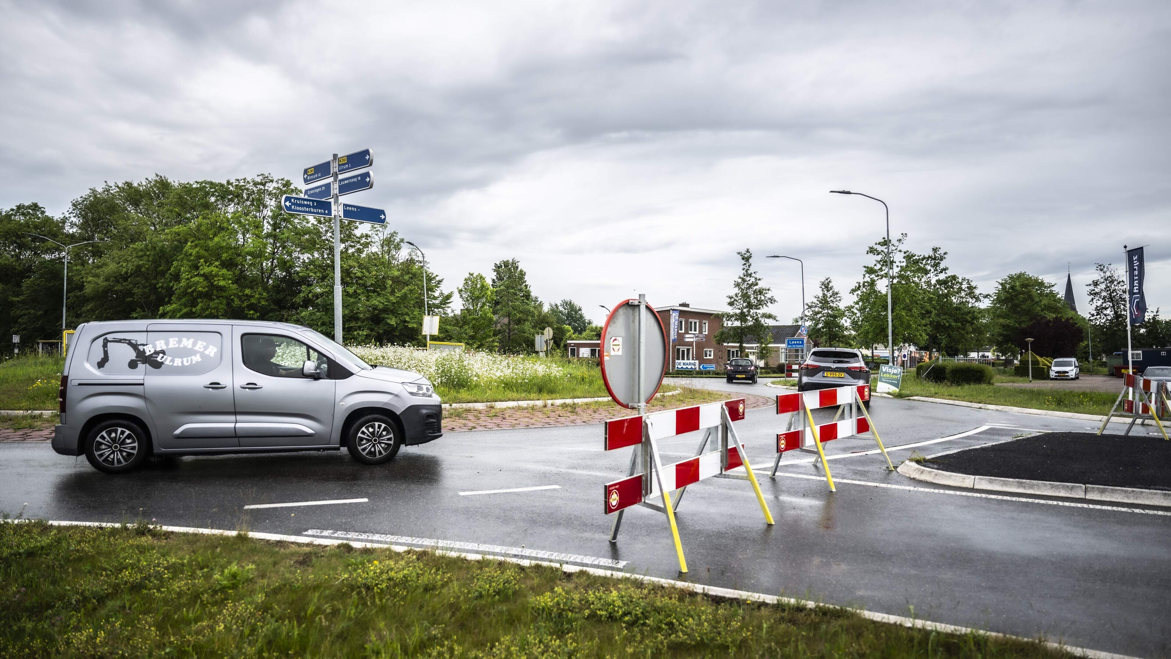 Files en frustratie in Hogeland-dorpen door stremming N361: ‘Het is chaos’