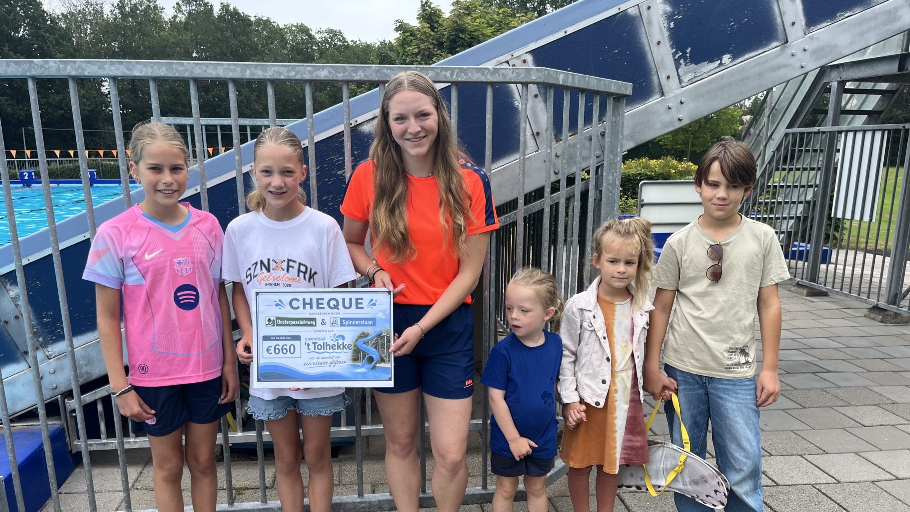 Geld voor de glijbaan