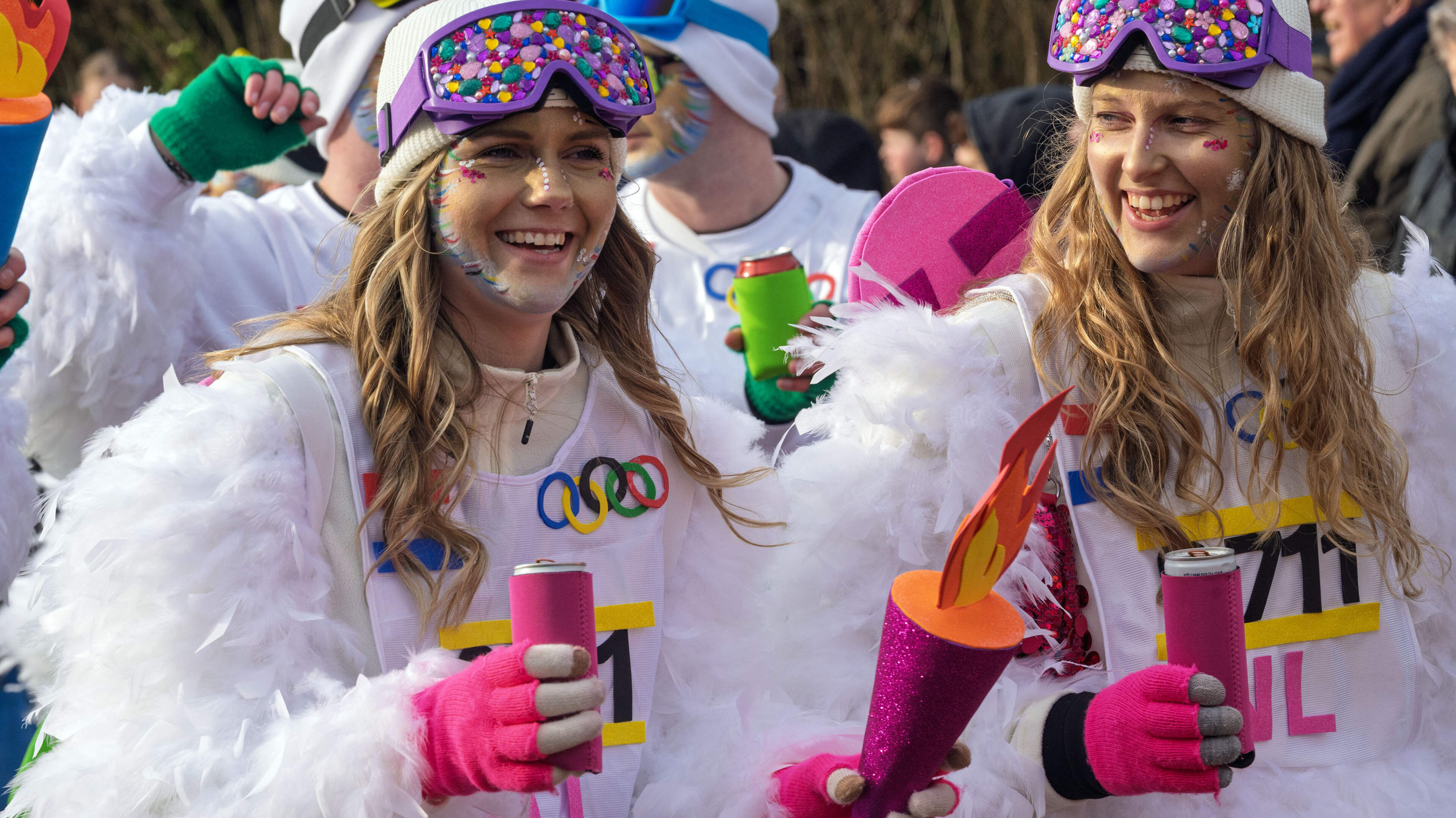 Loopgroepen in opmars bij carnavalsoptochten. ‘Geen loods meer om in te kunnen bouwen’