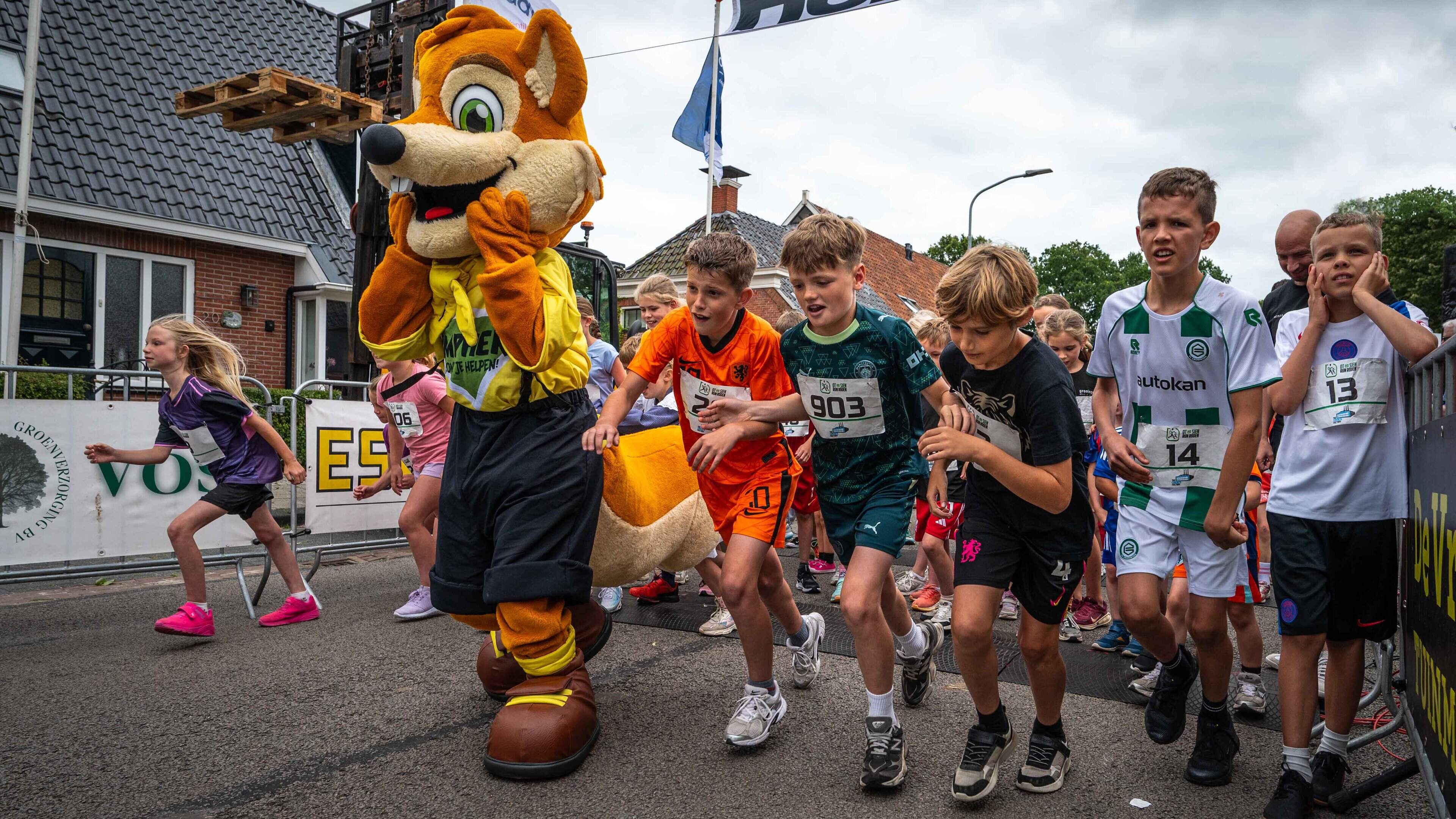 Roden loopt massaal uit voor tweede Ot en Sien Run met recordopkomst