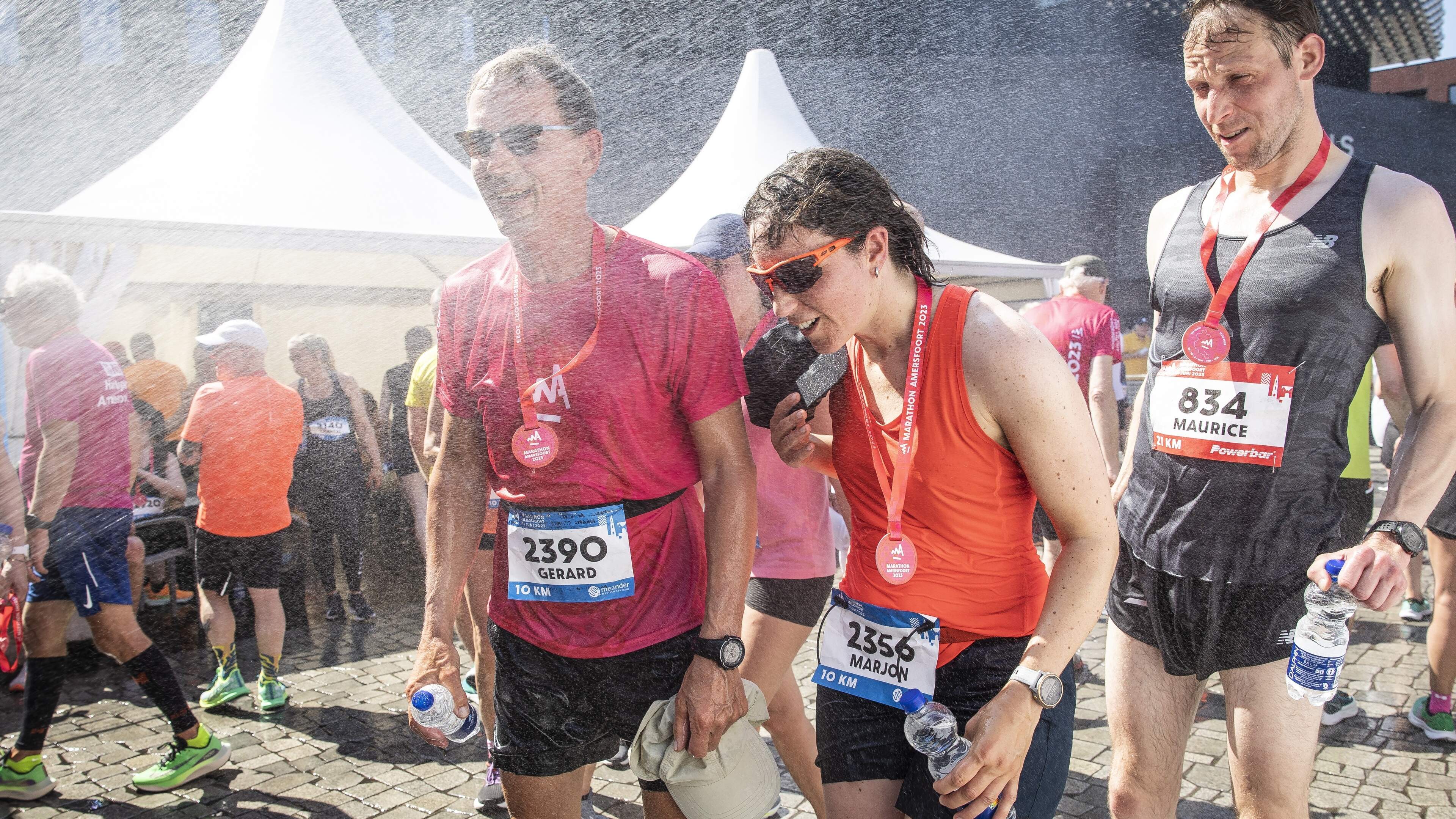 Danny haalde vorig jaar de finish niet en nu is de marathon in Klazienaveen afgelast. ‘Ik had me goe