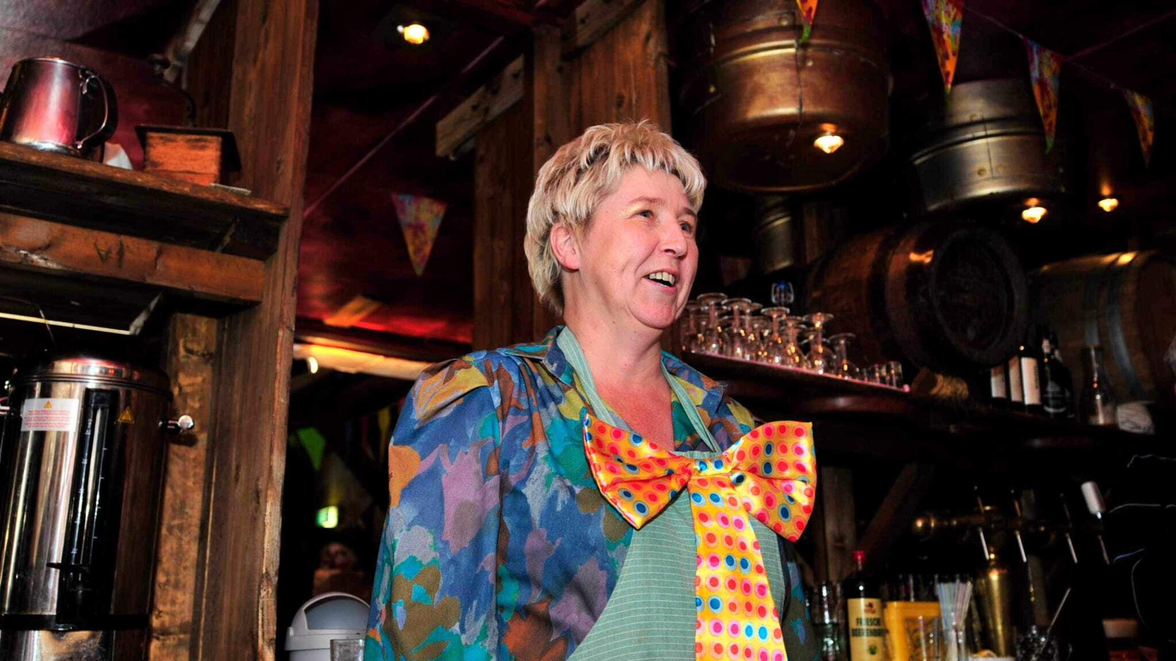 Gerry (64) was de vrolijke gastvrouw uit Drouwen. Langzaam maar zeker moest ze alles uit handen geve