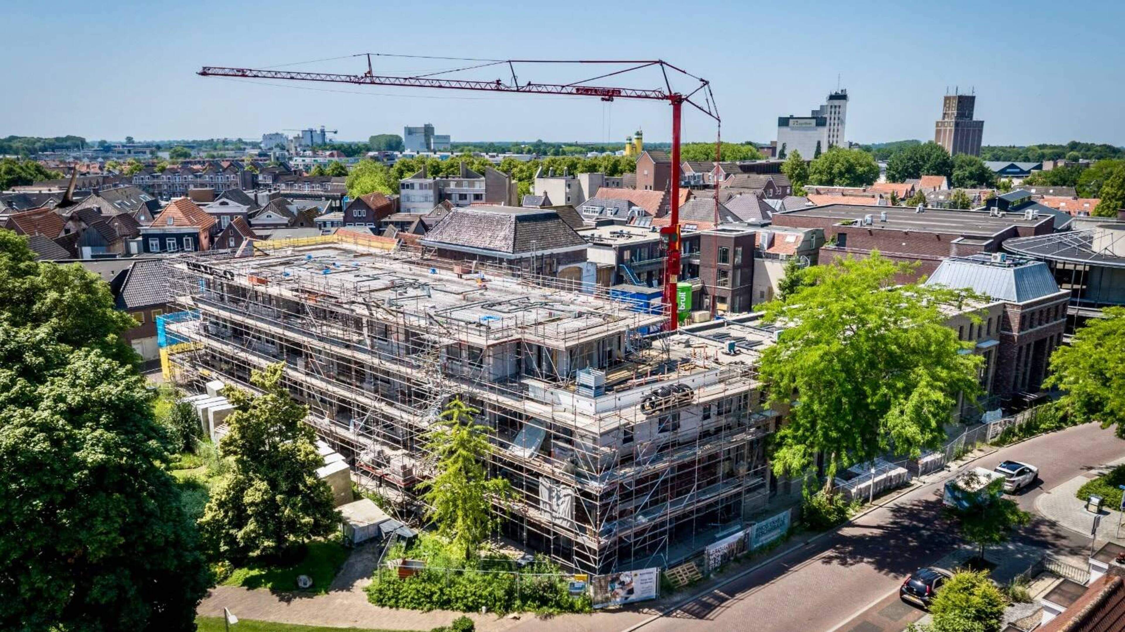 Oplevering appartementen en stadswoningen voormalige Urzo-locatie met half jaar uitgesteld door vert