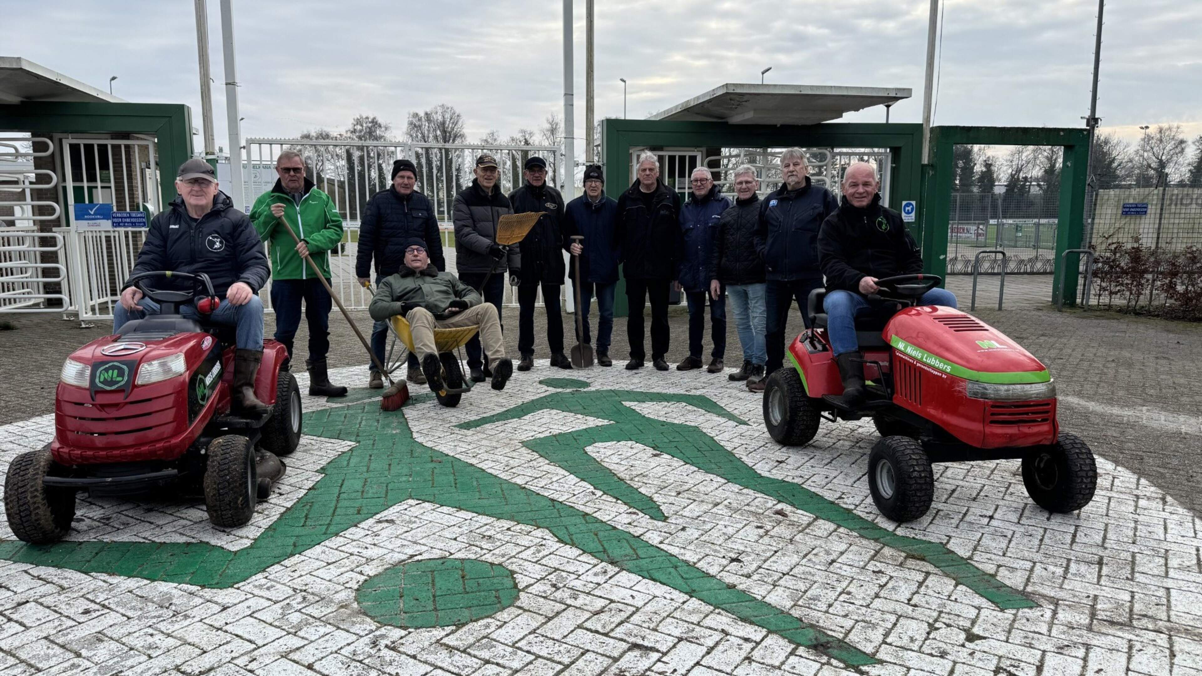 Groenploeg voetbalvereniging Musselkanaal: veel lol met elkaar en hard werken