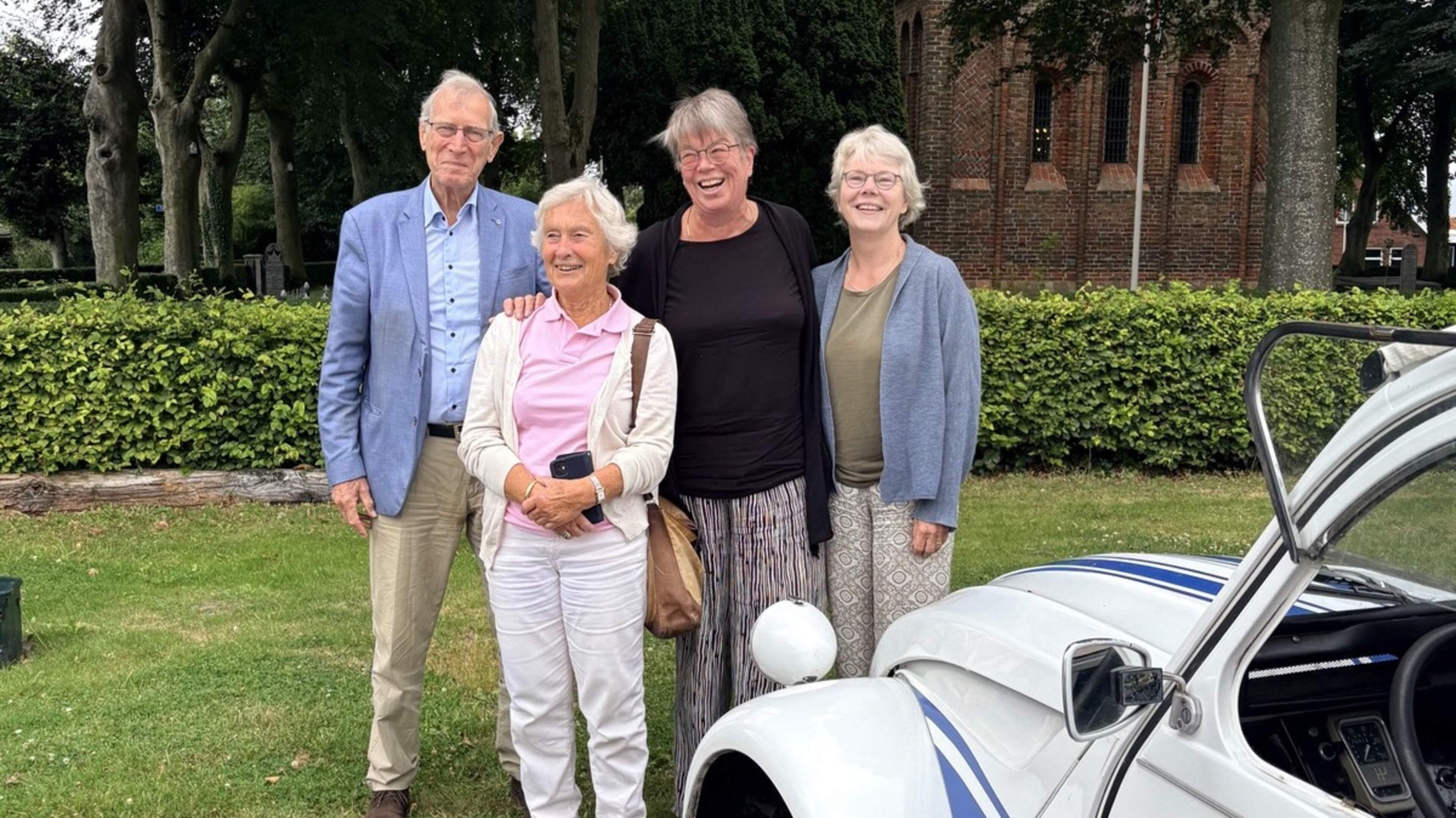Dia (82) en Frans (83) zijn een dag op vakantie in eigen provincie. ’We zijn hier nog nooit geweest’
