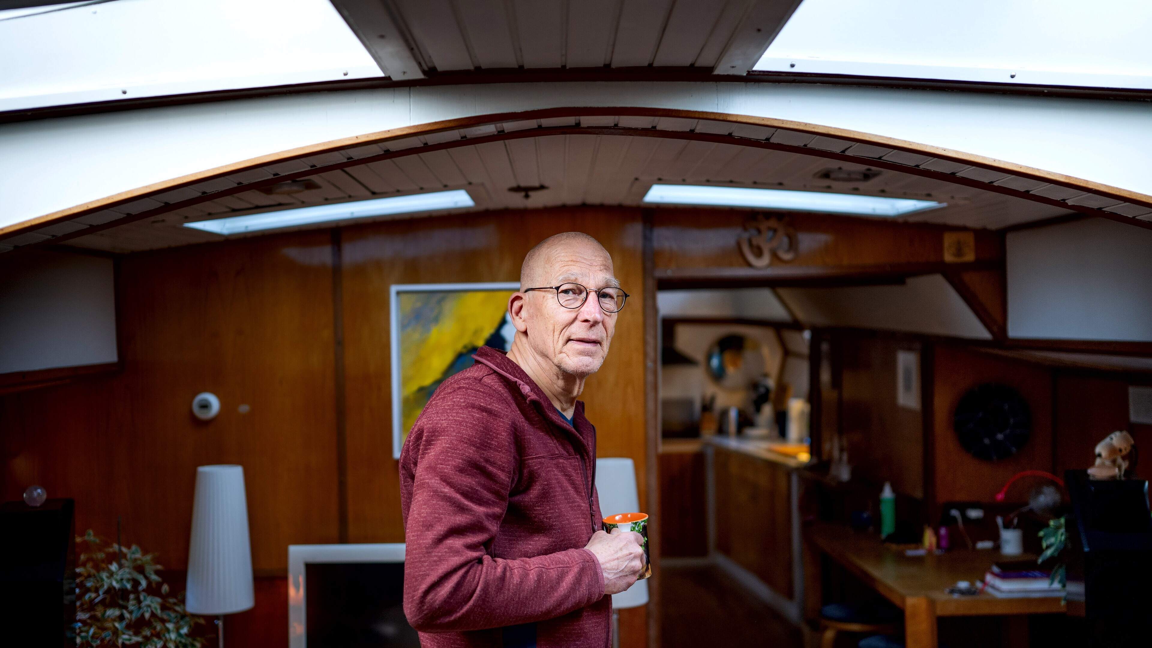 Wonen op het voormalige beurtschip naar Vlieland. ‘Je leeft met de seizoenen en de natuur in hartje 