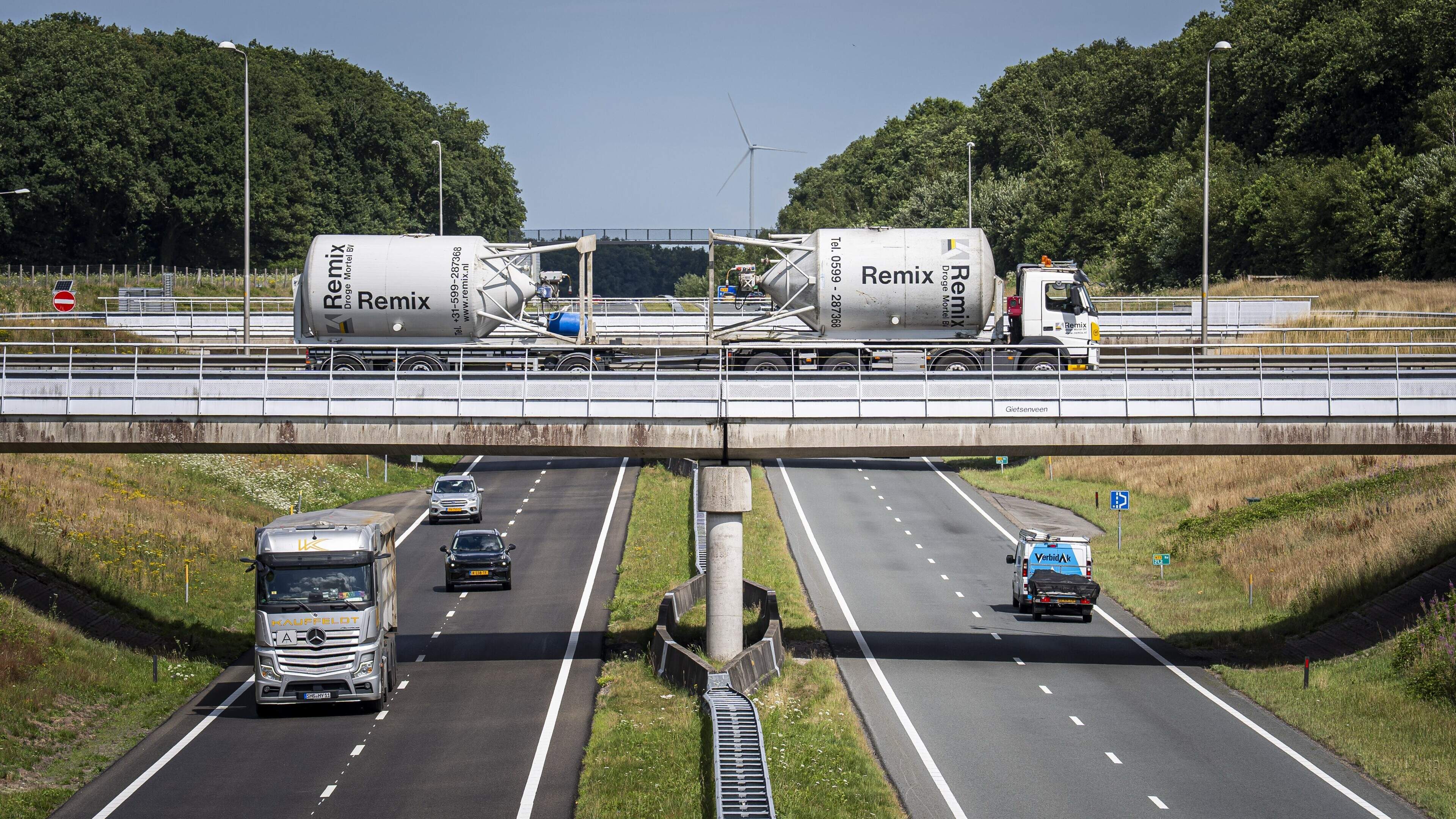 Let op: N33 tussen Veendam en Gieten bijna twee weken dicht voor groot onderhoud