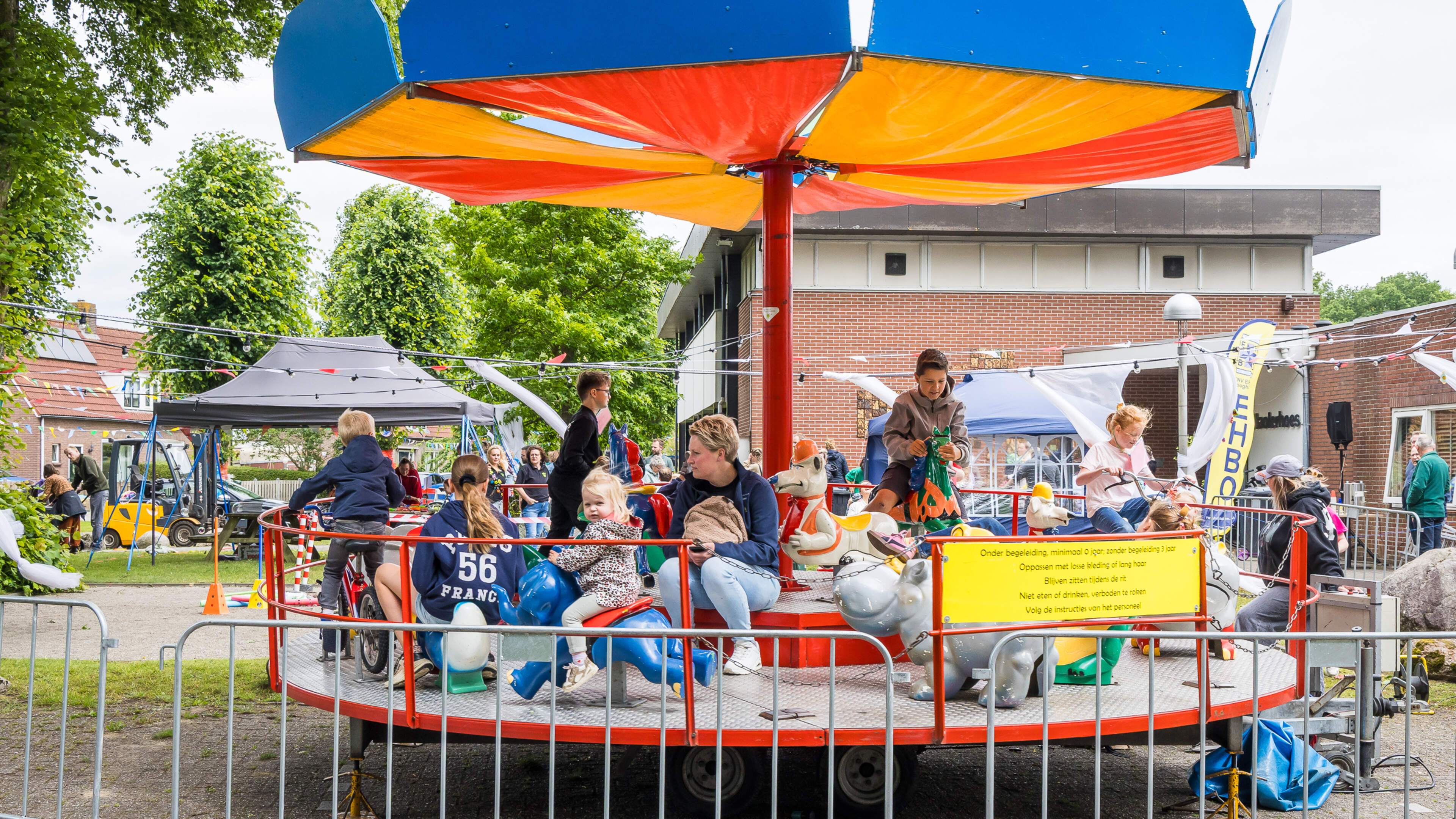 Het dorpsfeest in Hooghalen zit erop. ‘Het was écht superleuk’