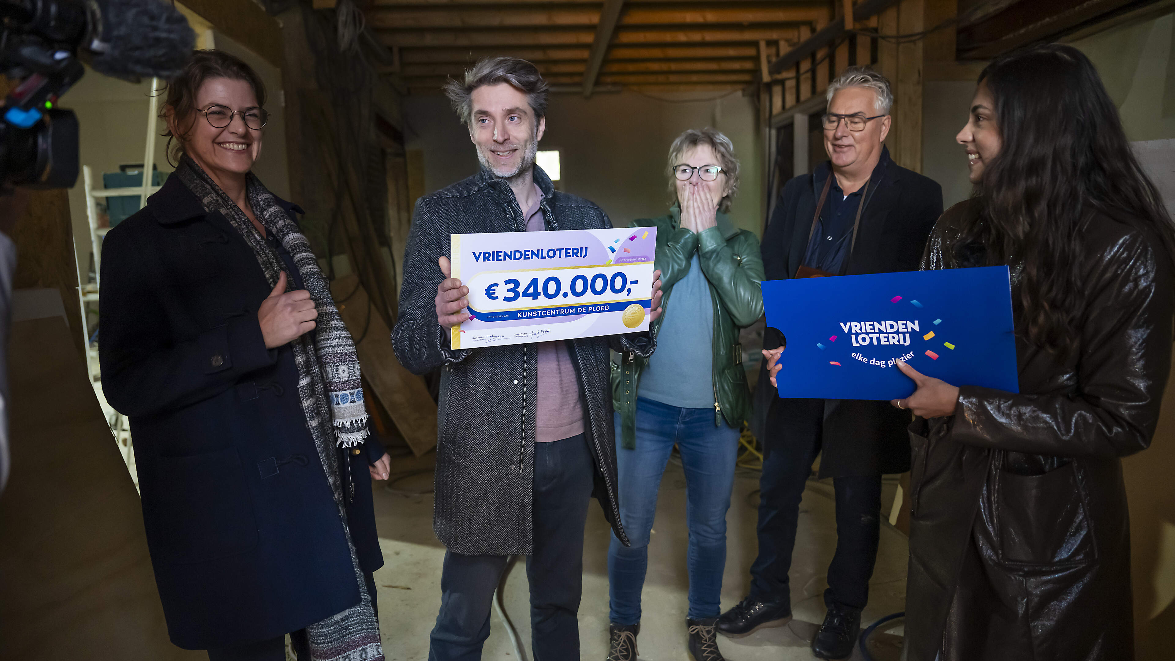 Kunstcentrum Wehe-den Hoorn krijgt ruim drie ton van de Vriendenloterij. ‘Dit garandeert een fantast